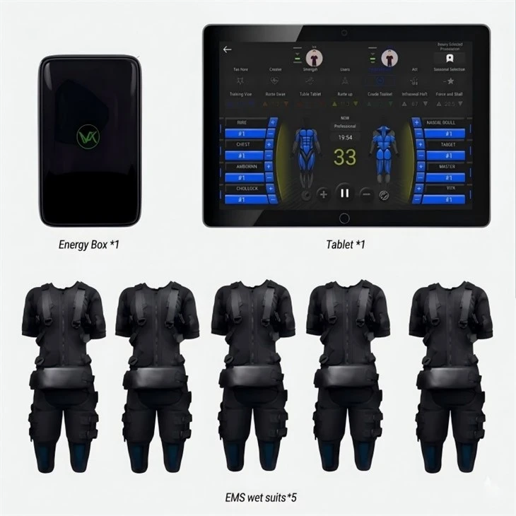 EMS Whole-Body Electromyostimulation Suit EMS Whole-Body Electromyostimulation Suit