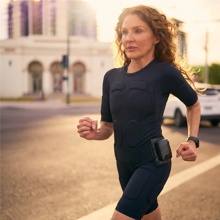 Full-Body Wireless EMS Training Suit For Personal Home Fitness